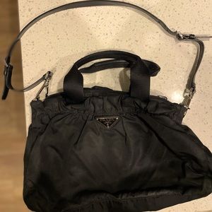 Prada nylon shoulder bag